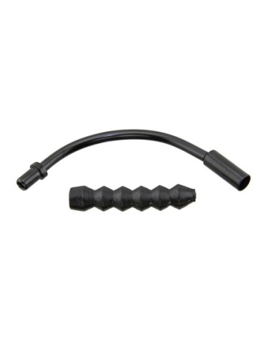 V-Brake Cable Noodle W/Boot 90d Black.